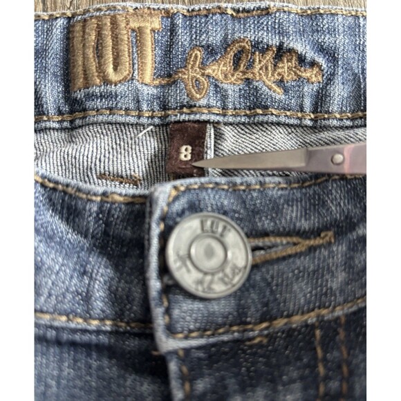 Kut From The Kloth Mid Rise Bootcut Stretch Blue Denim Jeans Women’s Size 8 - Picture 6 of 11